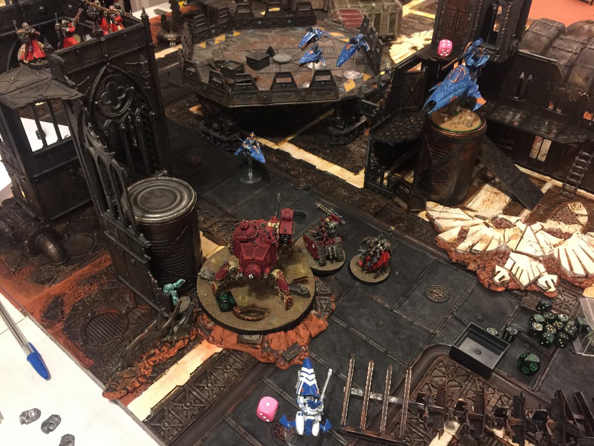 Eldar v. Adeptus Mechanicus – Brookhammer